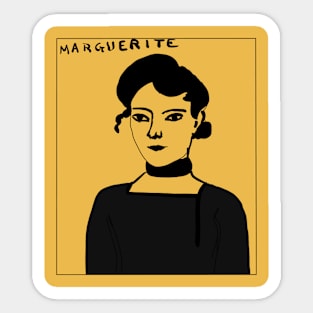 Portrait de Marguerite by Henri Matisse Sticker